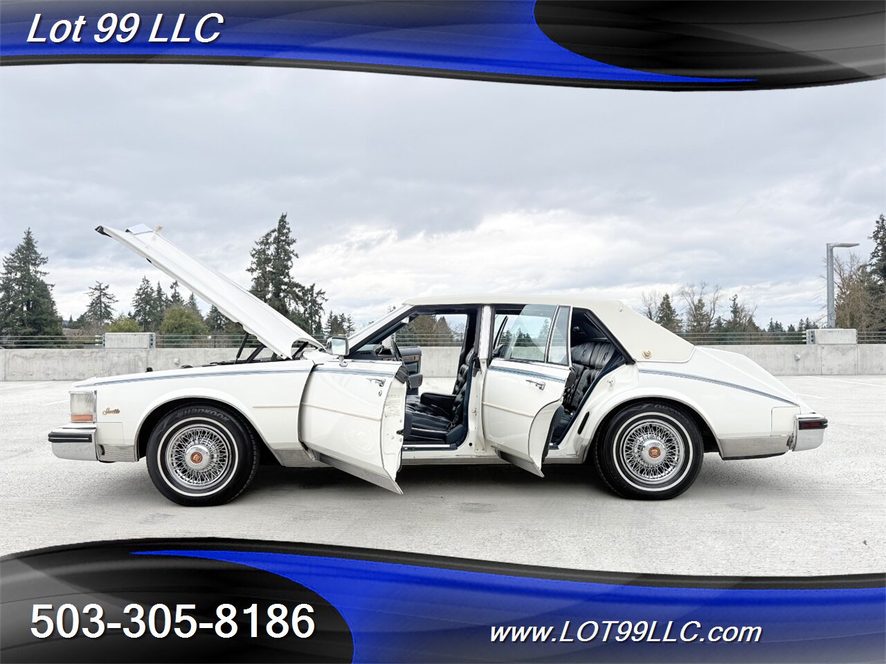 1985 Cadillac Seville Bustleback ** 67k Miles **Tufted Leather Interior Castle Grill Gold Kit Touring Suspension FWD - Photo 16 - Milwaukie, OR 97267