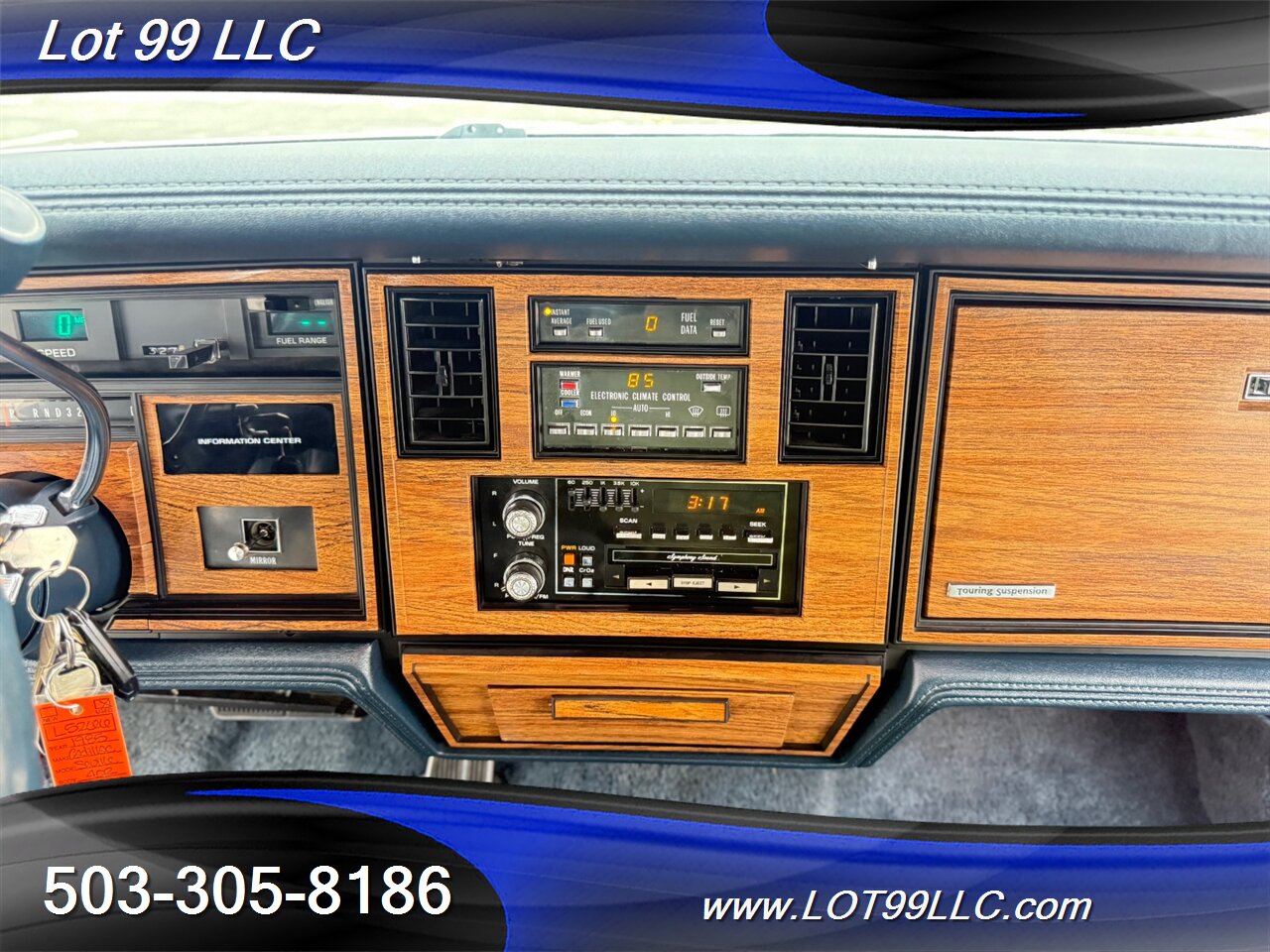 1985 Cadillac Seville Bustleback ** 67k Miles **Tufted Leather Interior Castle Grill Gold Kit Touring Suspension FWD - Photo 34 - Milwaukie, OR 97267