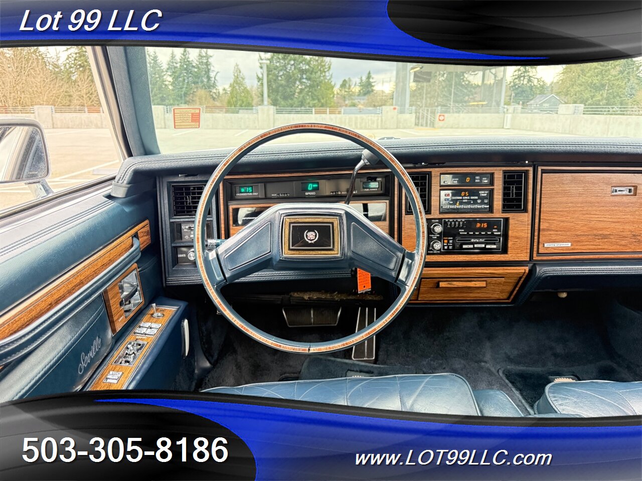1985 Cadillac Seville Bustleback ** 67k Miles **Tufted Leather Interior Castle Grill Gold Kit Touring Suspension FWD - Photo 13 - Milwaukie, OR 97267