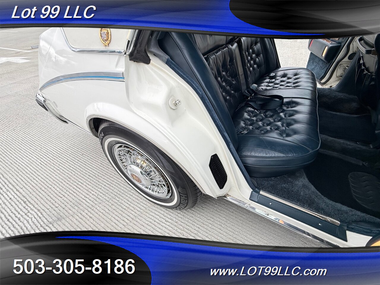 1985 Cadillac Seville Bustleback ** 67k Miles **Tufted Leather Interior Castle Grill Gold Kit Touring Suspension FWD - Photo 63 - Milwaukie, OR 97267