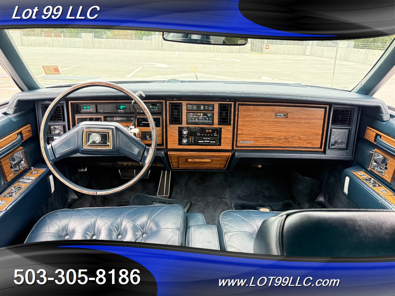 1985 Cadillac Seville Bustleback ** 67k Miles **Tufted Leather Interior Castle Grill Gold Kit Touring Suspension FWD - Photo 33 - Milwaukie, OR 97267
