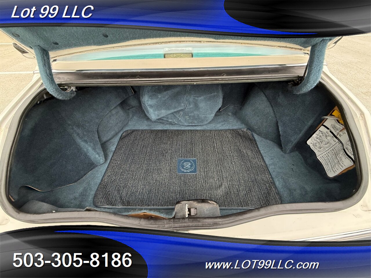 1985 Cadillac Seville Bustleback ** 67k Miles **Tufted Leather Interior Castle Grill Gold Kit Touring Suspension FWD - Photo 46 - Milwaukie, OR 97267