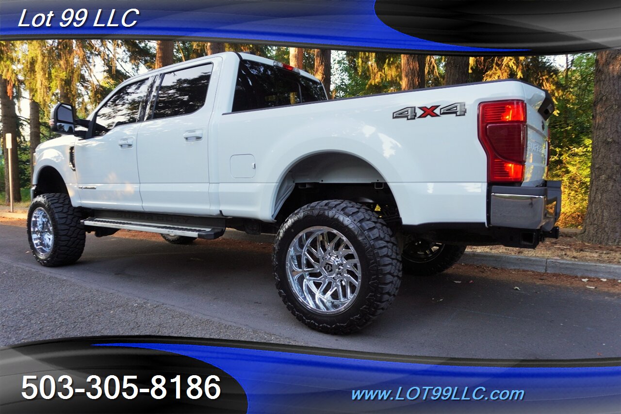 2022 Ford F-250 Lariat 4X4 6.7L Power Stroke Diesel Leather Seats Short Bed NEW LIFT 22 CHROME WHEELS NEW TIRES 1 OWNER - Photo 11 - Milwaukie, OR 97267