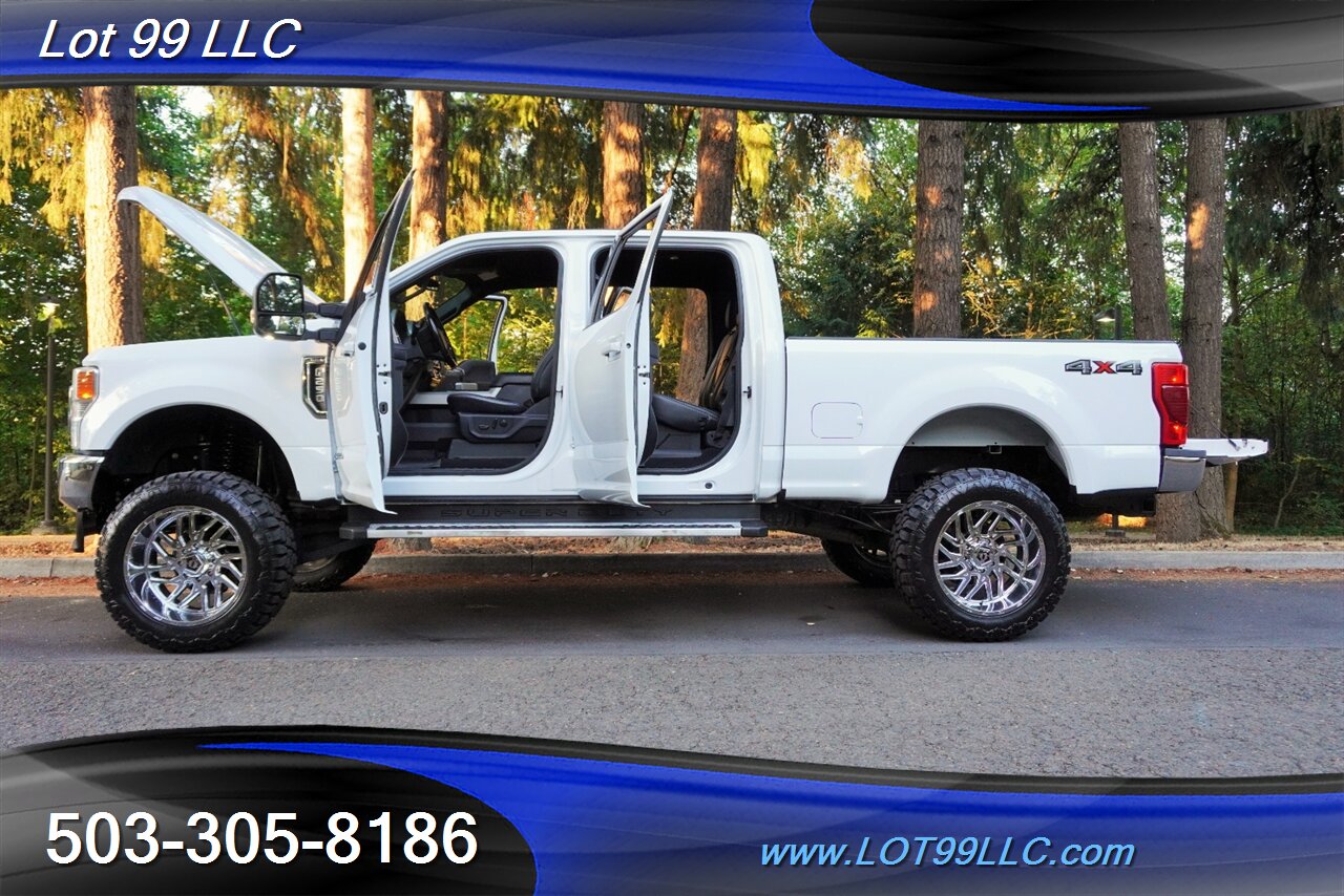 2022 Ford F-250 Lariat 4X4 6.7L Power Stroke Diesel Leather Seats Short Bed NEW LIFT 22 CHROME WHEELS NEW TIRES 1 OWNER - Photo 27 - Milwaukie, OR 97267