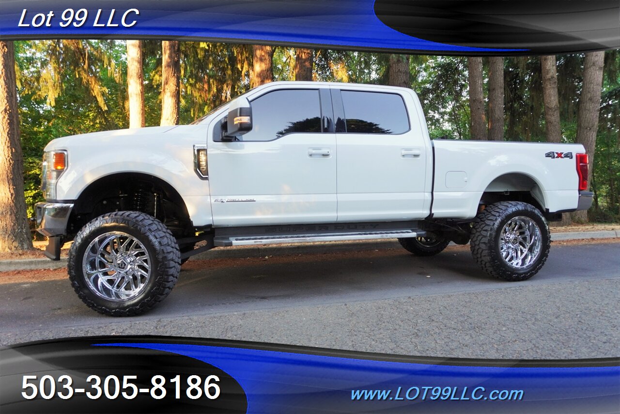 2022 Ford F-250 Lariat 4X4 6.7L Power Stroke Diesel Leather Seats Short Bed NEW LIFT 22 CHROME WHEELS NEW TIRES 1 OWNER - Photo 5 - Milwaukie, OR 97267