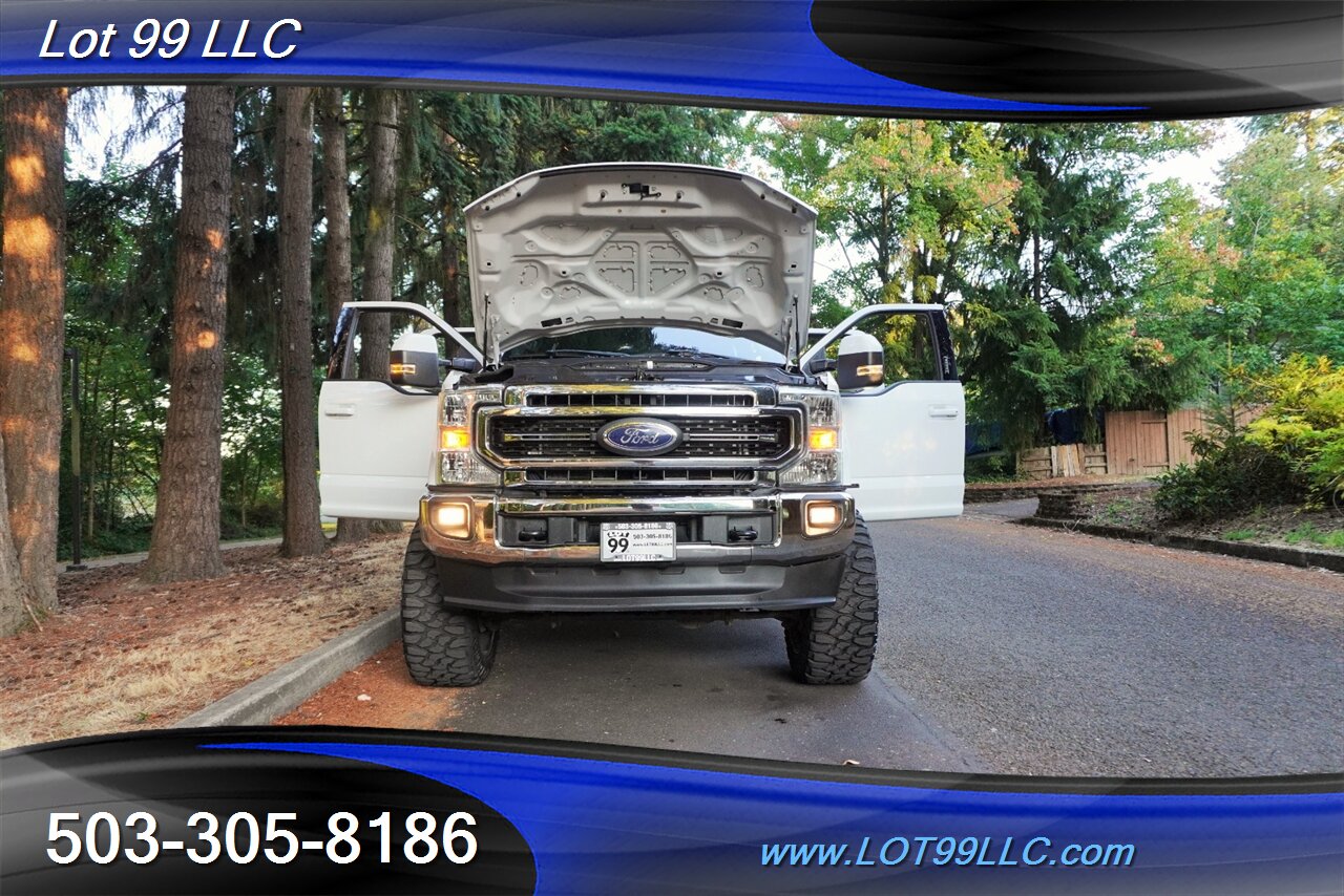 2022 Ford F-250 Lariat 4X4 6.7L Power Stroke Diesel Leather Seats Short Bed NEW LIFT 22 CHROME WHEELS NEW TIRES 1 OWNER - Photo 28 - Milwaukie, OR 97267