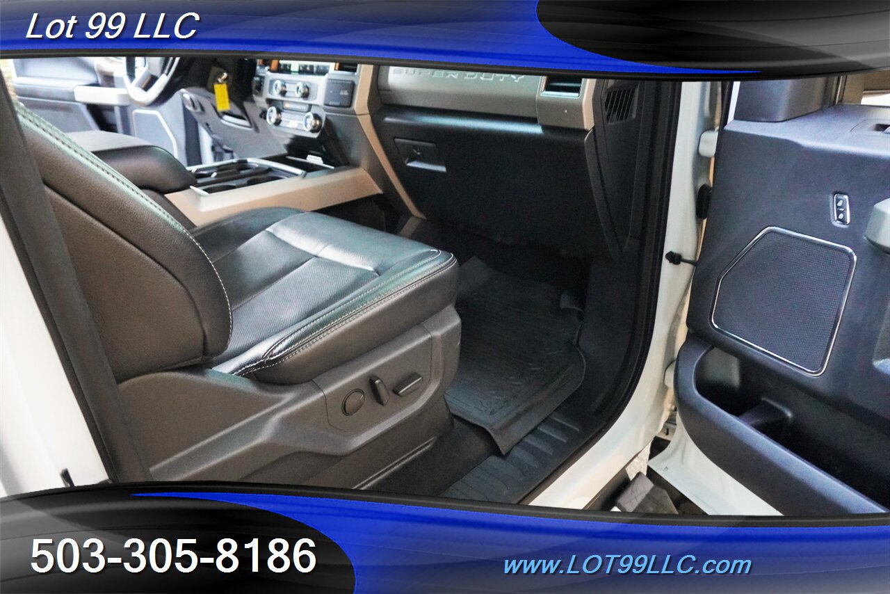 2022 Ford F-250 Lariat 4X4 6.7L Power Stroke Diesel Leather Seats Short Bed NEW LIFT 22 CHROME WHEELS NEW TIRES 1 OWNER - Photo 34 - Milwaukie, OR 97267