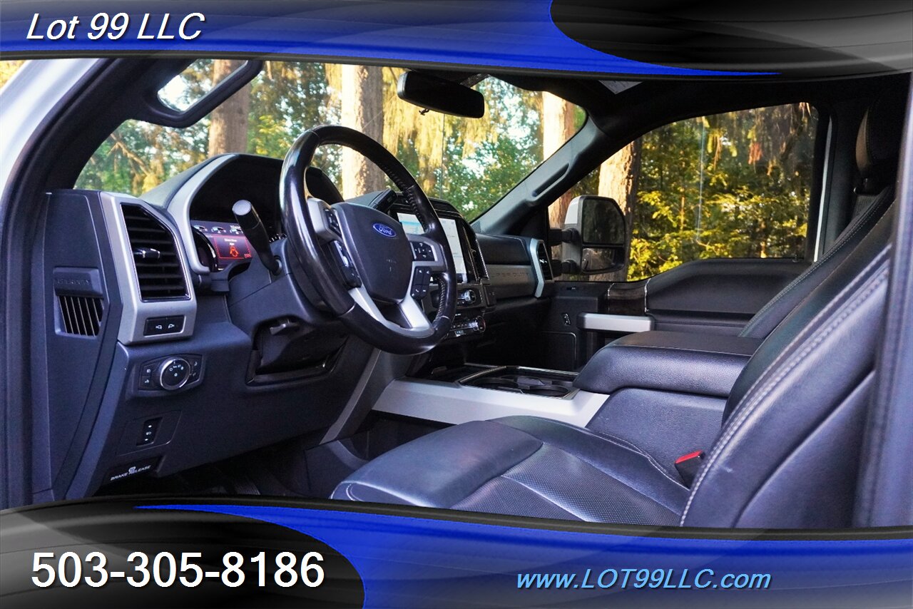 2022 Ford F-250 Lariat 4X4 6.7L Power Stroke Diesel Leather Seats Short Bed NEW LIFT 22 CHROME WHEELS NEW TIRES 1 OWNER - Photo 12 - Milwaukie, OR 97267