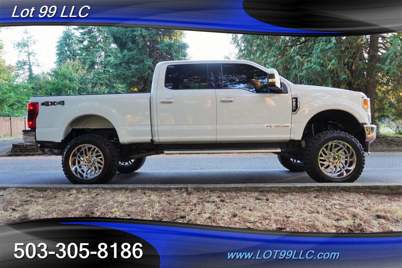 2022 Ford F-250 Lariat 4X4 6.7L Power Stroke Diesel Leather Seats Short Bed NEW LIFT 22 CHROME WHEELS NEW TIRES 1 OWNER - Photo 8 - Milwaukie, OR 97267