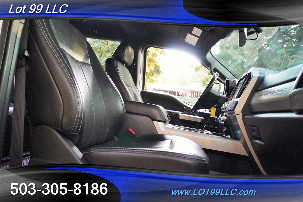 2022 Ford F-250 Lariat 4X4 6.7L Power Stroke Diesel Leather Seats Short Bed NEW LIFT 22 CHROME WHEELS NEW TIRES 1 OWNER - Photo 17 - Milwaukie, OR 97267