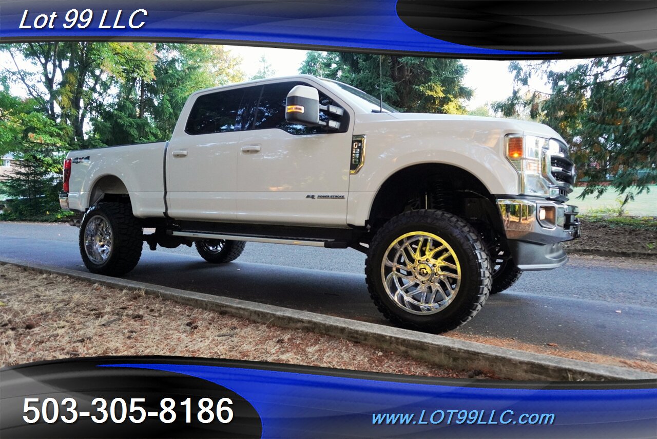 2022 Ford F-250 Lariat 4X4 6.7L Power Stroke Diesel Leather Seats Short Bed NEW LIFT 22 CHROME WHEELS NEW TIRES 1 OWNER - Photo 7 - Milwaukie, OR 97267