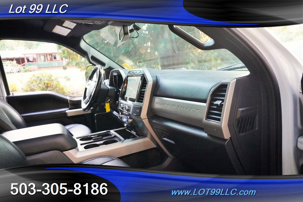 2022 Ford F-250 Lariat 4X4 6.7L Power Stroke Diesel Leather Seats Short Bed NEW LIFT 22 CHROME WHEELS NEW TIRES 1 OWNER - Photo 16 - Milwaukie, OR 97267