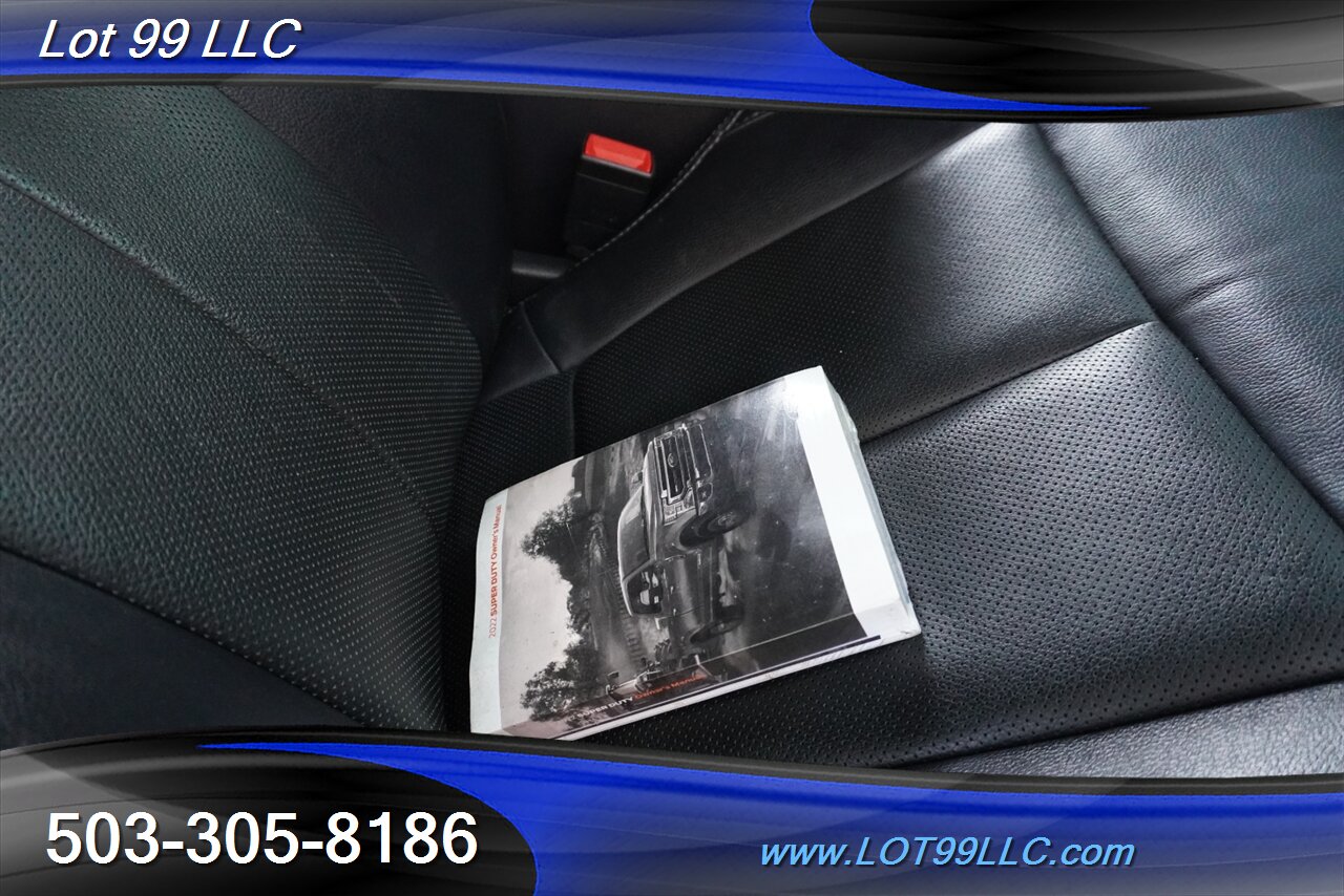 2022 Ford F-250 Lariat 4X4 6.7L Power Stroke Diesel Leather Seats Short Bed NEW LIFT 22 CHROME WHEELS NEW TIRES 1 OWNER - Photo 35 - Milwaukie, OR 97267