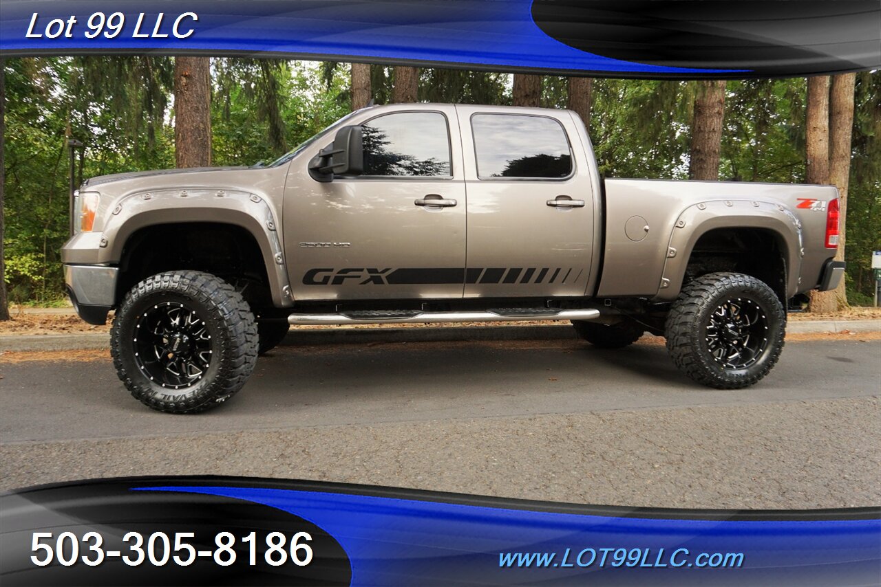 2012 GMC Sierra 2500HD GFX 4X4 6.6L Duramax Leather Lifted 20S NEW TIRES - Photo 5 - Milwaukie, OR 97267