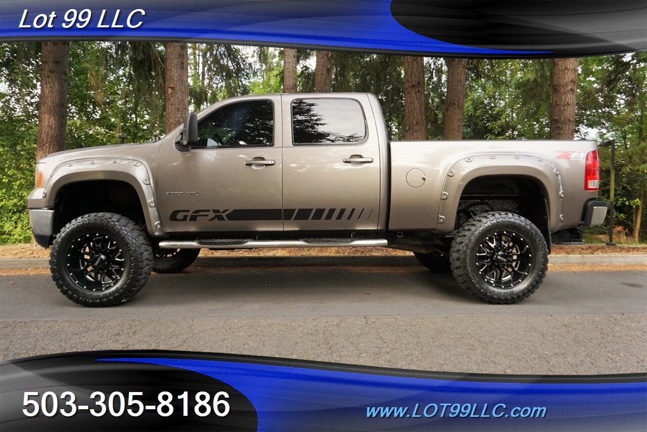 2012 GMC Sierra 2500HD GFX 4X4 6.6L Duramax Leather Lifted 20S NEW TIRES - Photo 1 - Milwaukie, OR 97267