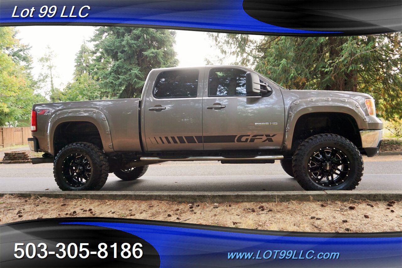 2012 GMC Sierra 2500HD GFX 4X4 6.6L Duramax Leather Lifted 20S NEW TIRES - Photo 8 - Milwaukie, OR 97267