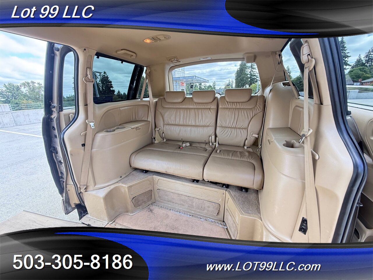 2010 Honda Odyssey Touring 131k ** WHEELCHAIR VAN ** Navigation Cam DVD Heated Leather Moon Roof - Photo 23 - Milwaukie, OR 97267