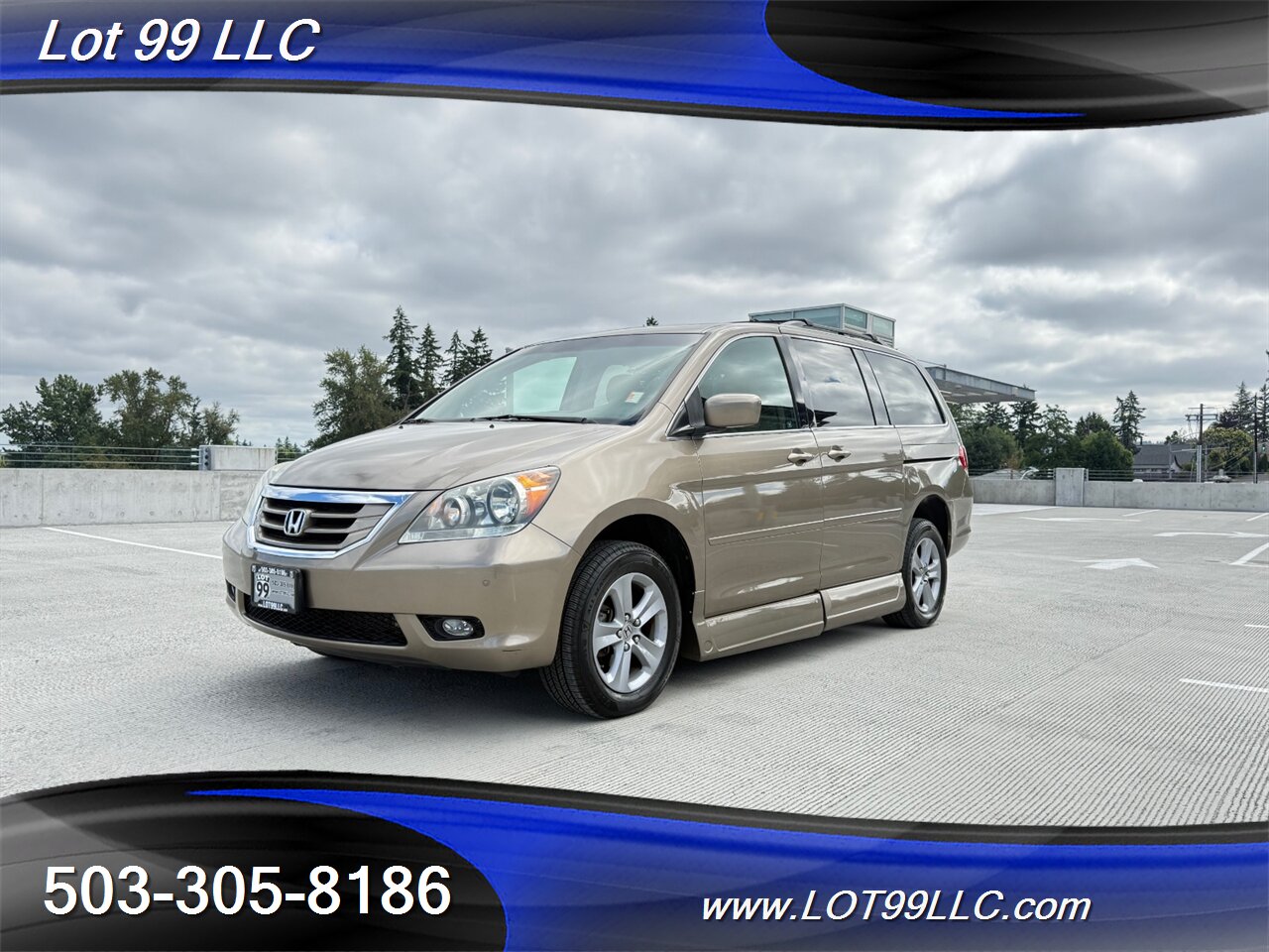 2010 Honda Odyssey Touring 131k ** WHEELCHAIR VAN ** Navigation Cam DVD Heated Leather Moon Roof - Photo 8 - Milwaukie, OR 97267