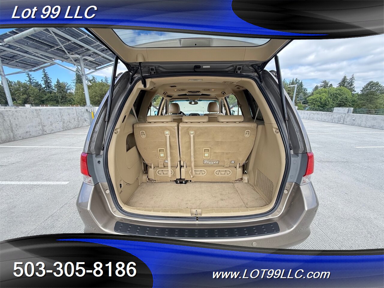 2010 Honda Odyssey Touring 131k ** WHEELCHAIR VAN ** Navigation Cam DVD Heated Leather Moon Roof - Photo 27 - Milwaukie, OR 97267