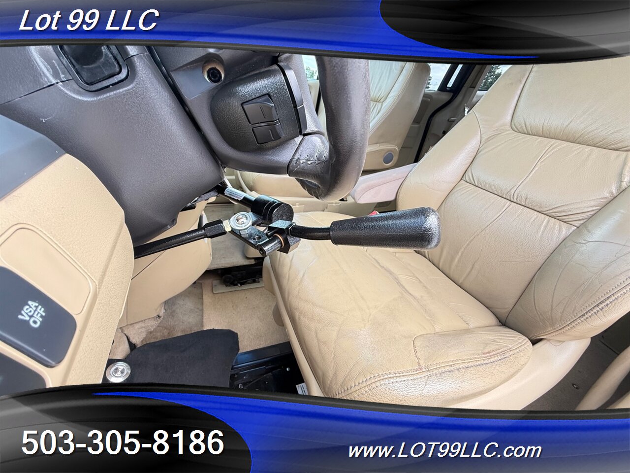 2010 Honda Odyssey Touring 131k ** WHEELCHAIR VAN ** Navigation Cam DVD Heated Leather Moon Roof - Photo 45 - Milwaukie, OR 97267
