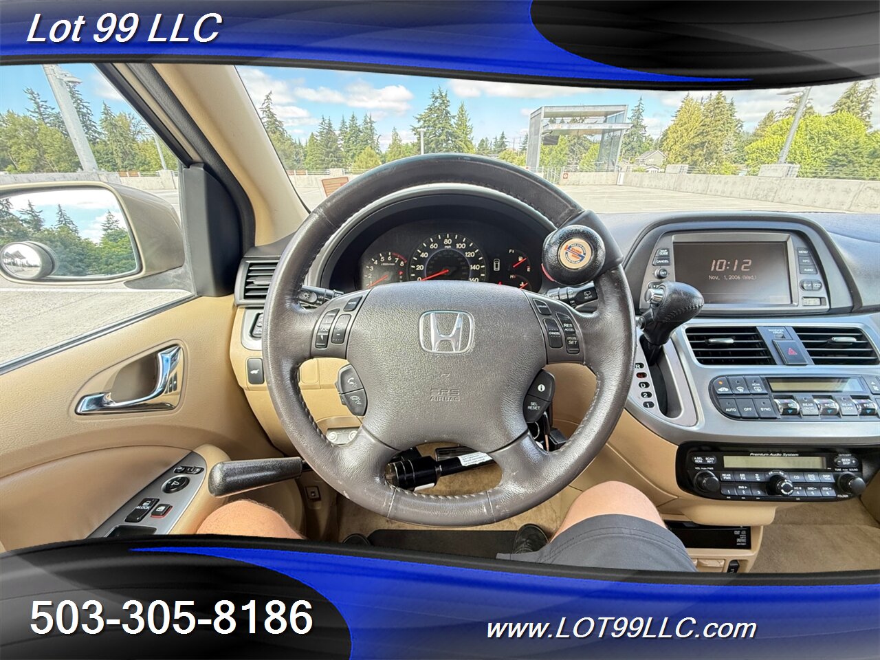 2010 Honda Odyssey Touring 131k ** WHEELCHAIR VAN ** Navigation Cam DVD Heated Leather Moon Roof - Photo 43 - Milwaukie, OR 97267