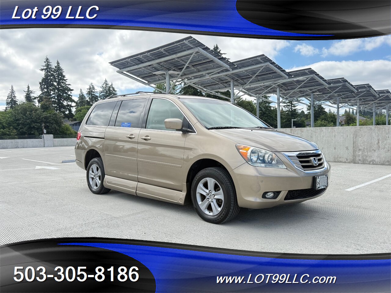 2010 Honda Odyssey Touring 131k ** WHEELCHAIR VAN ** Navigation Cam DVD Heated Leather Moon Roof - Photo 10 - Milwaukie, OR 97267
