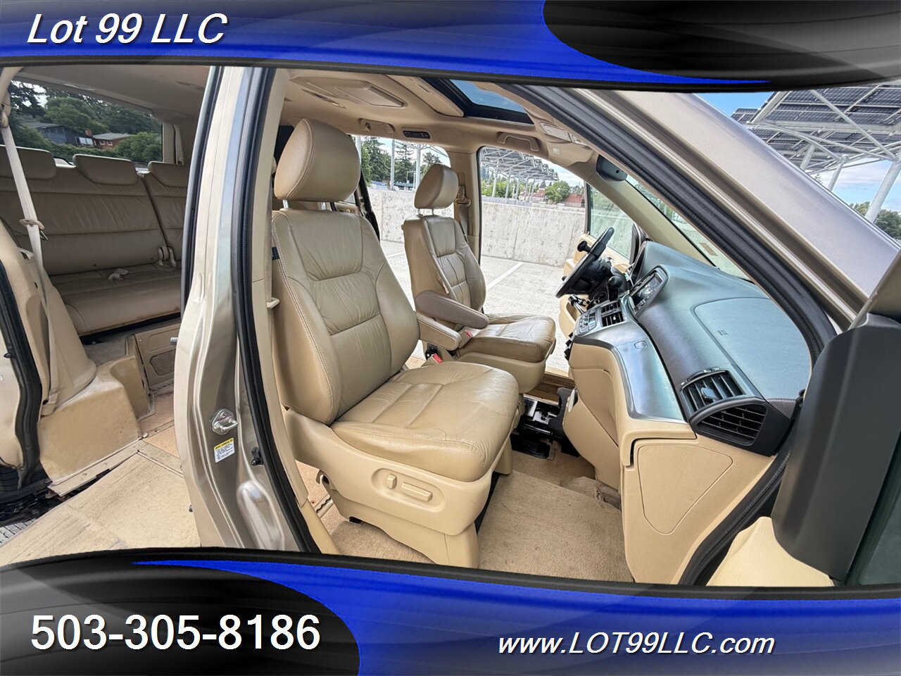 2010 Honda Odyssey Touring 131k ** WHEELCHAIR VAN ** Navigation Cam DVD Heated Leather Moon Roof - Photo 22 - Milwaukie, OR 97267