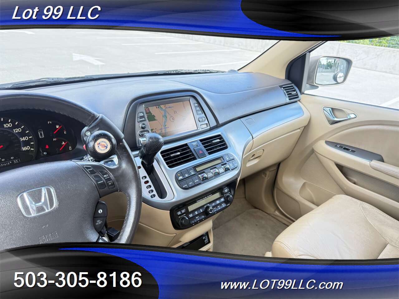 2010 Honda Odyssey Touring 131k ** WHEELCHAIR VAN ** Navigation Cam DVD Heated Leather Moon Roof - Photo 47 - Milwaukie, OR 97267