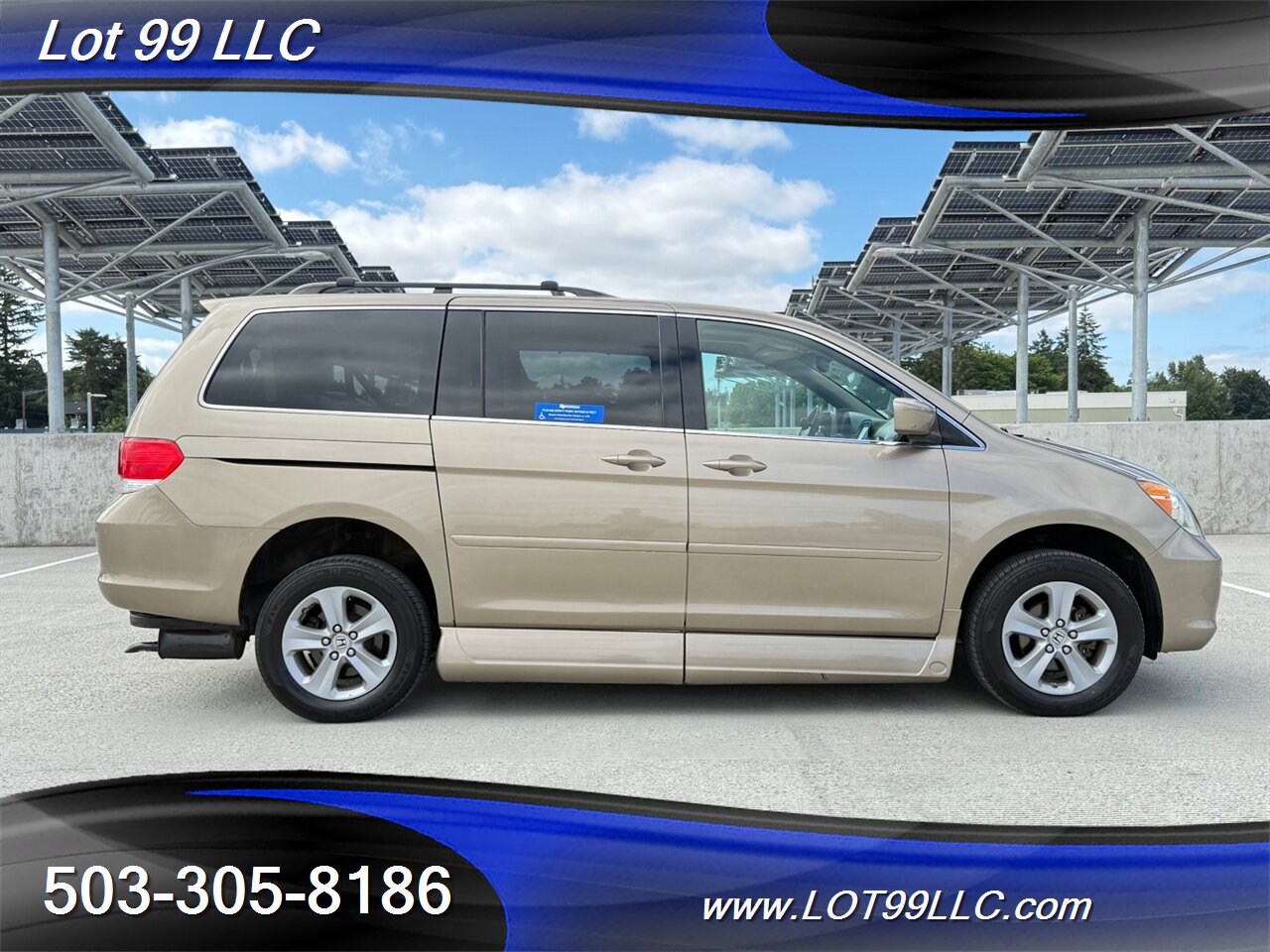 2010 Honda Odyssey Touring 131k ** WHEELCHAIR VAN ** Navigation Cam DVD Heated Leather Moon Roof - Photo 11 - Milwaukie, OR 97267