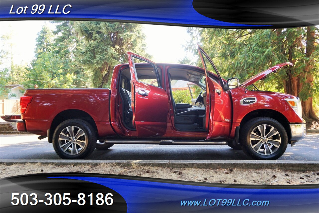 2017 Nissan Titan SL 4X4 V8 5,6L Auto Heated Leather GPS 2 OWNERS - Photo 30 - Milwaukie, OR 97267