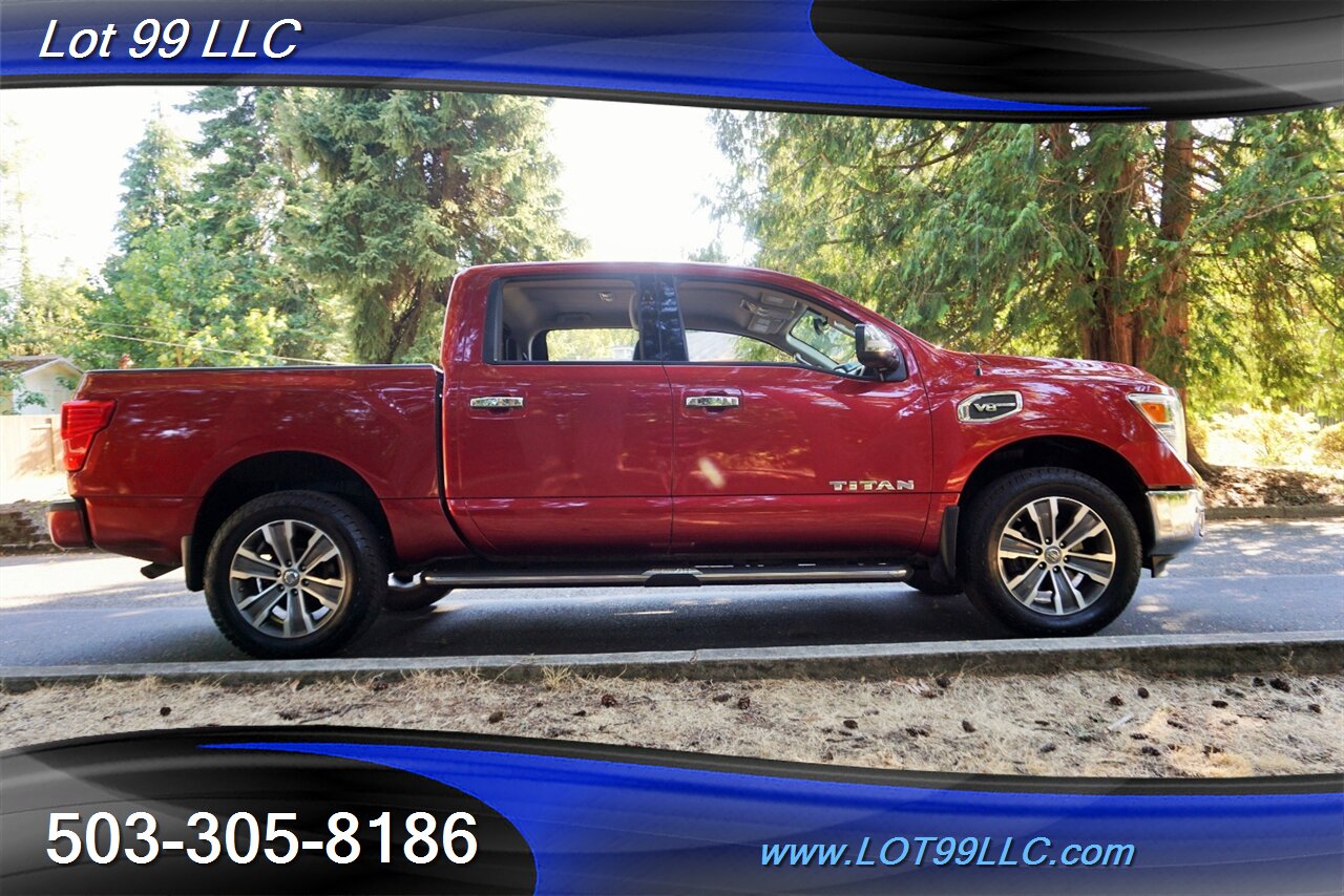 2017 Nissan Titan SL 4X4 V8 5,6L Auto Heated Leather GPS 2 OWNERS - Photo 8 - Milwaukie, OR 97267