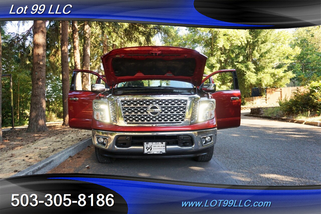 2017 Nissan Titan SL 4X4 V8 5,6L Auto Heated Leather GPS 2 OWNERS - Photo 29 - Milwaukie, OR 97267