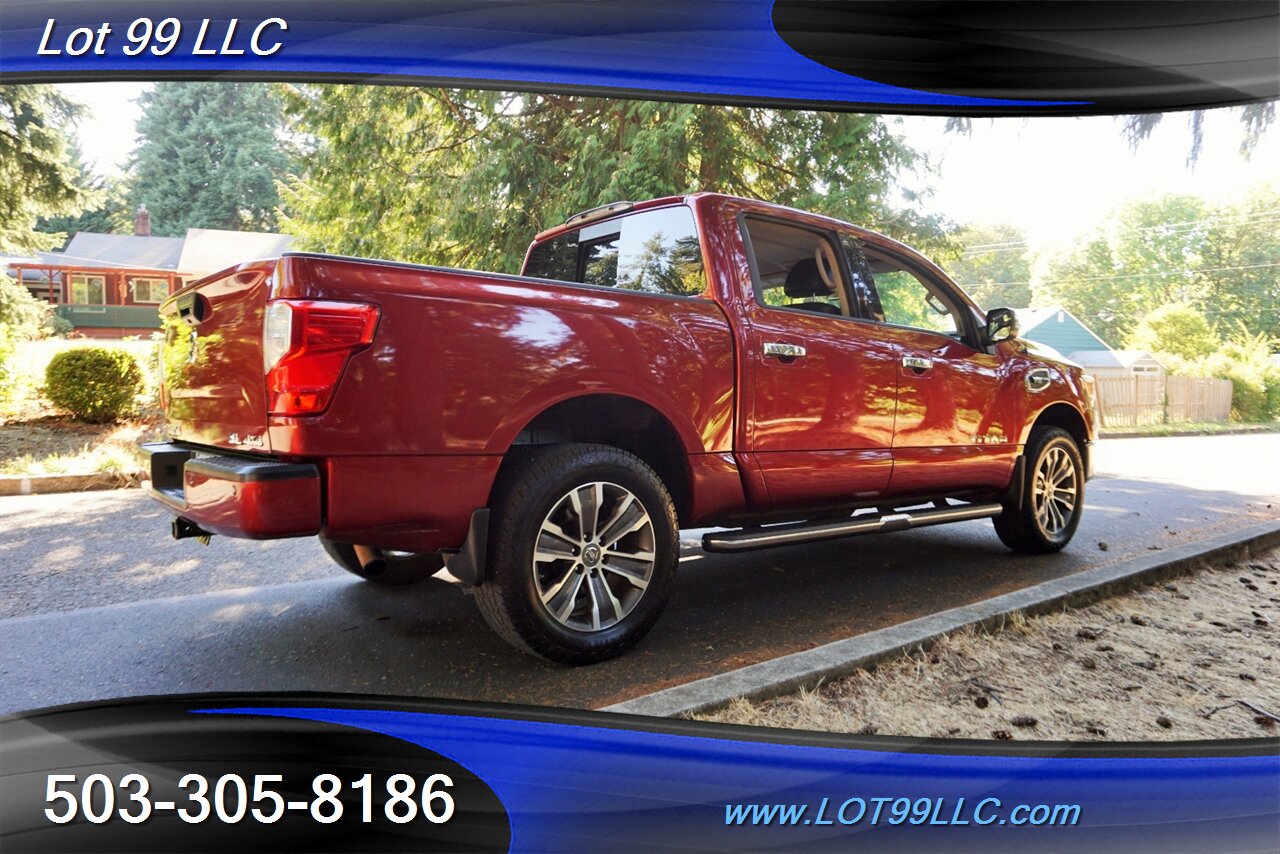 2017 Nissan Titan SL 4X4 V8 5,6L Auto Heated Leather GPS 2 OWNERS - Photo 9 - Milwaukie, OR 97267