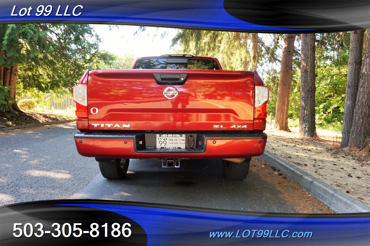 2017 Nissan Titan SL 4X4 V8 5,6L Auto Heated Leather GPS 2 OWNERS - Photo 10 - Milwaukie, OR 97267