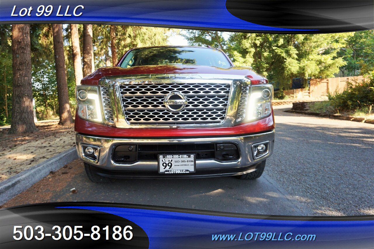 2017 Nissan Titan SL 4X4 V8 5,6L Auto Heated Leather GPS 2 OWNERS - Photo 6 - Milwaukie, OR 97267