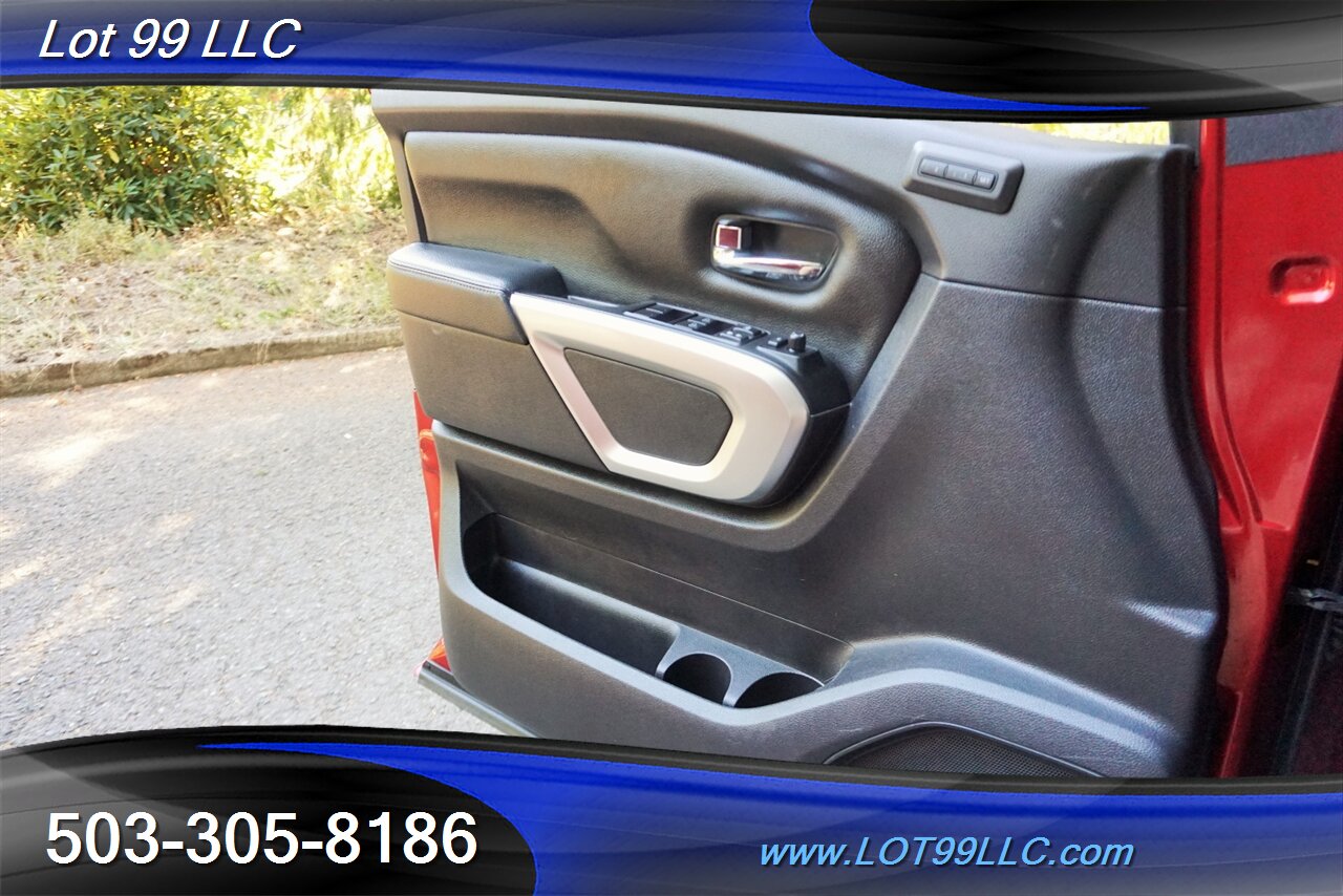 2017 Nissan Titan SL 4X4 V8 5,6L Auto Heated Leather GPS 2 OWNERS - Photo 21 - Milwaukie, OR 97267