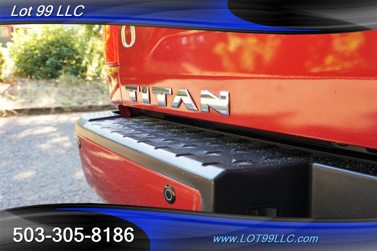 2017 Nissan Titan SL 4X4 V8 5,6L Auto Heated Leather GPS 2 OWNERS - Photo 32 - Milwaukie, OR 97267