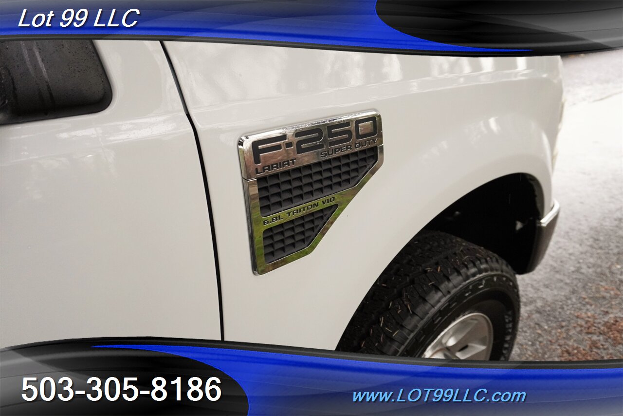 2010 Ford F-250 Lariat 4X4 V10 6.8L Heated Leather Moon Roof Long  Bed Premium Wheels Newer Tires 2 OWNERS - Photo 35 - Milwaukie, OR 97267