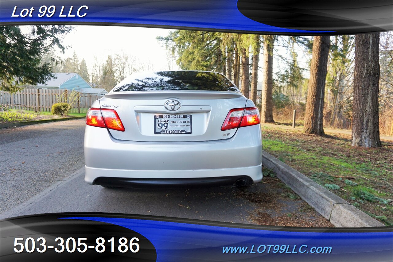 2009 Toyota Camry SE Sedan 2.4L Automatic Moon Roof Rear Spoiler   - Photo 10 - Milwaukie, OR 97267