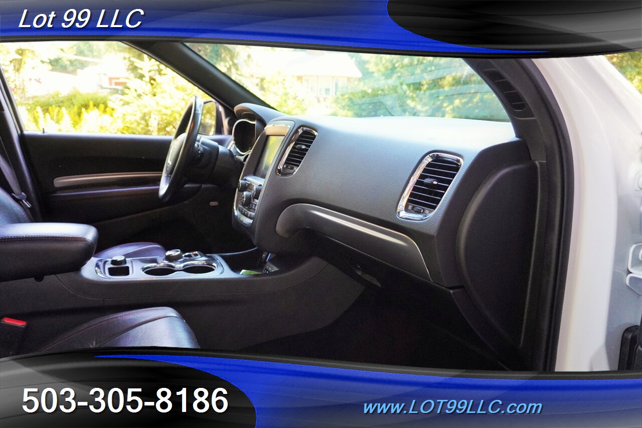 2016 Dodge Durango R/T 4X4 V8 HEMI Heated Leather Moon Roof 3 ROW Seating Rear AC Premium Wheels Newer Tires - Photo 20 - Milwaukie, OR 97267