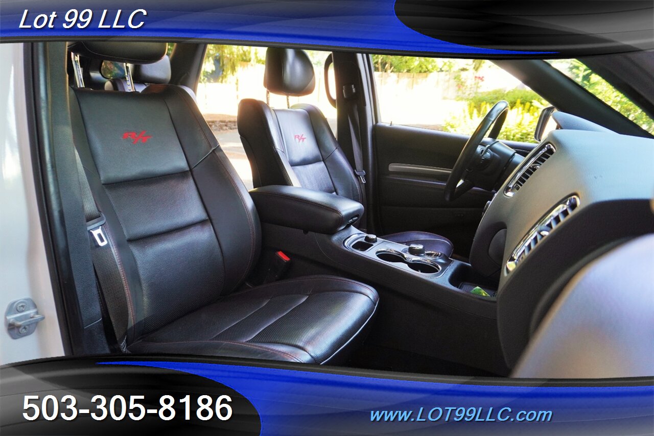 2016 Dodge Durango R/T 4X4 V8 HEMI Heated Leather Moon Roof 3 ROW Seating Rear AC Premium Wheels Newer Tires - Photo 21 - Milwaukie, OR 97267