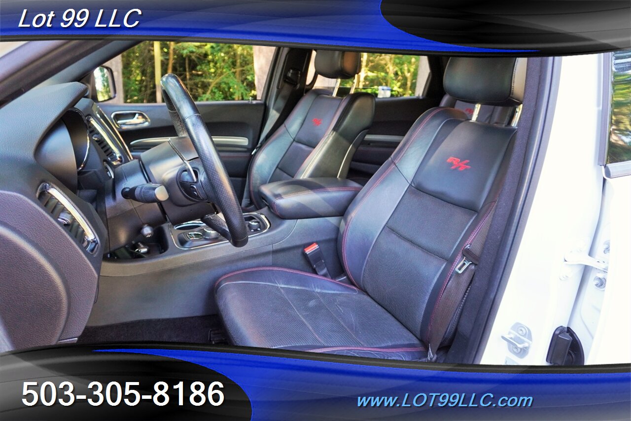 2016 Dodge Durango R/T 4X4 V8 HEMI Heated Leather Moon Roof 3 ROW Seating Rear AC Premium Wheels Newer Tires - Photo 14 - Milwaukie, OR 97267