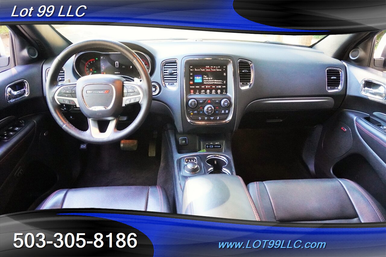 2016 Dodge Durango R/T 4X4 V8 HEMI Heated Leather Moon Roof 3 ROW Seating Rear AC Premium Wheels Newer Tires - Photo 2 - Milwaukie, OR 97267