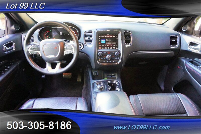 2016 Dodge Durango R/T 4X4 V8 HEMI Heated Leather Moon Roof 3 ROW  Seating Rear AC Premium Wheels Newer Tires