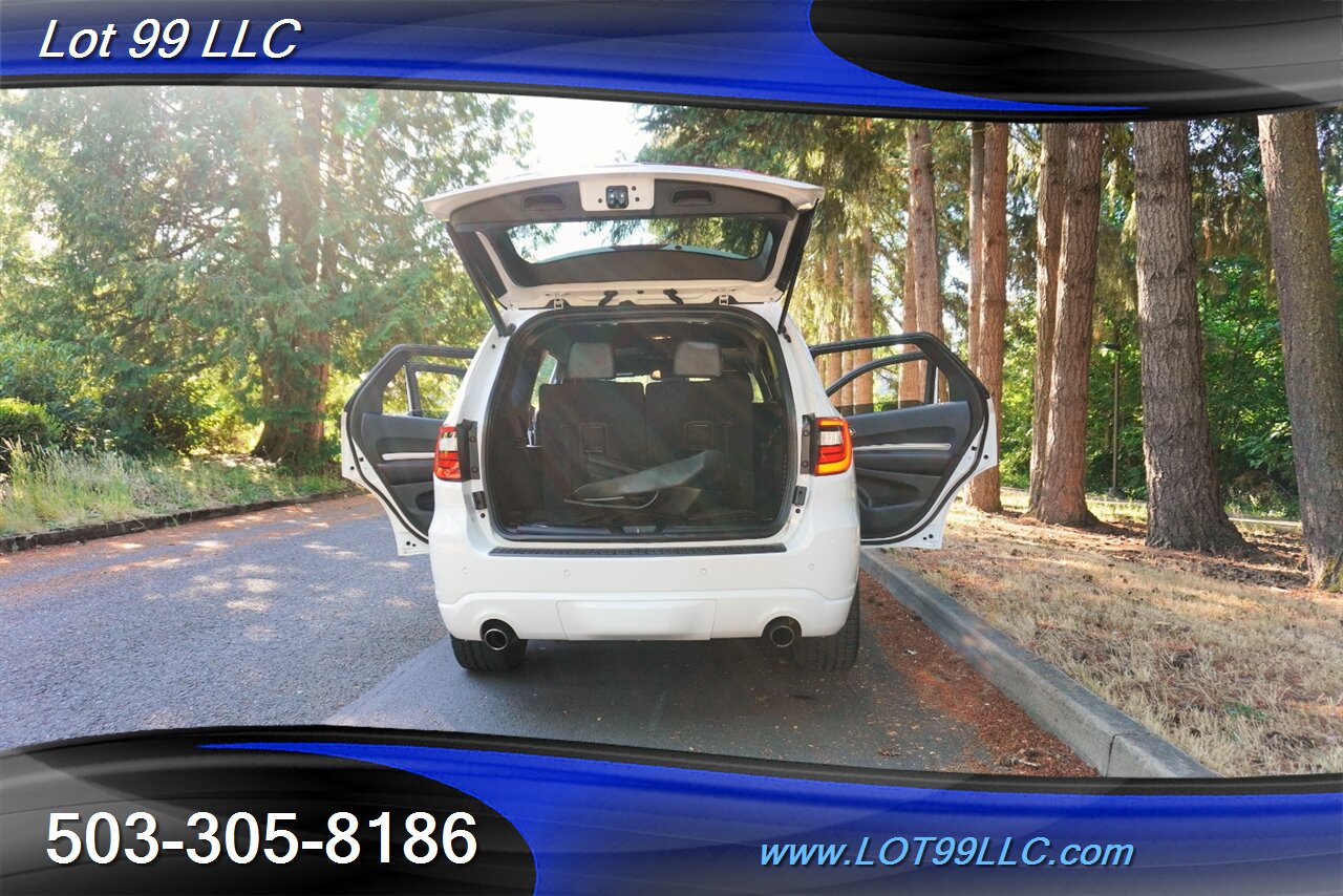 2016 Dodge Durango R/T 4X4 V8 HEMI Heated Leather Moon Roof 3 ROW Seating Rear AC Premium Wheels Newer Tires - Photo 34 - Milwaukie, OR 97267