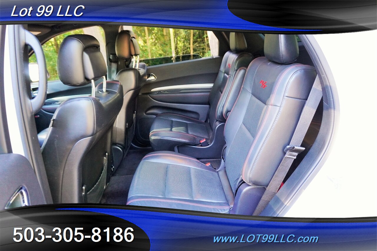 2016 Dodge Durango R/T 4X4 V8 HEMI Heated Leather Moon Roof 3 ROW Seating Rear AC Premium Wheels Newer Tires - Photo 15 - Milwaukie, OR 97267