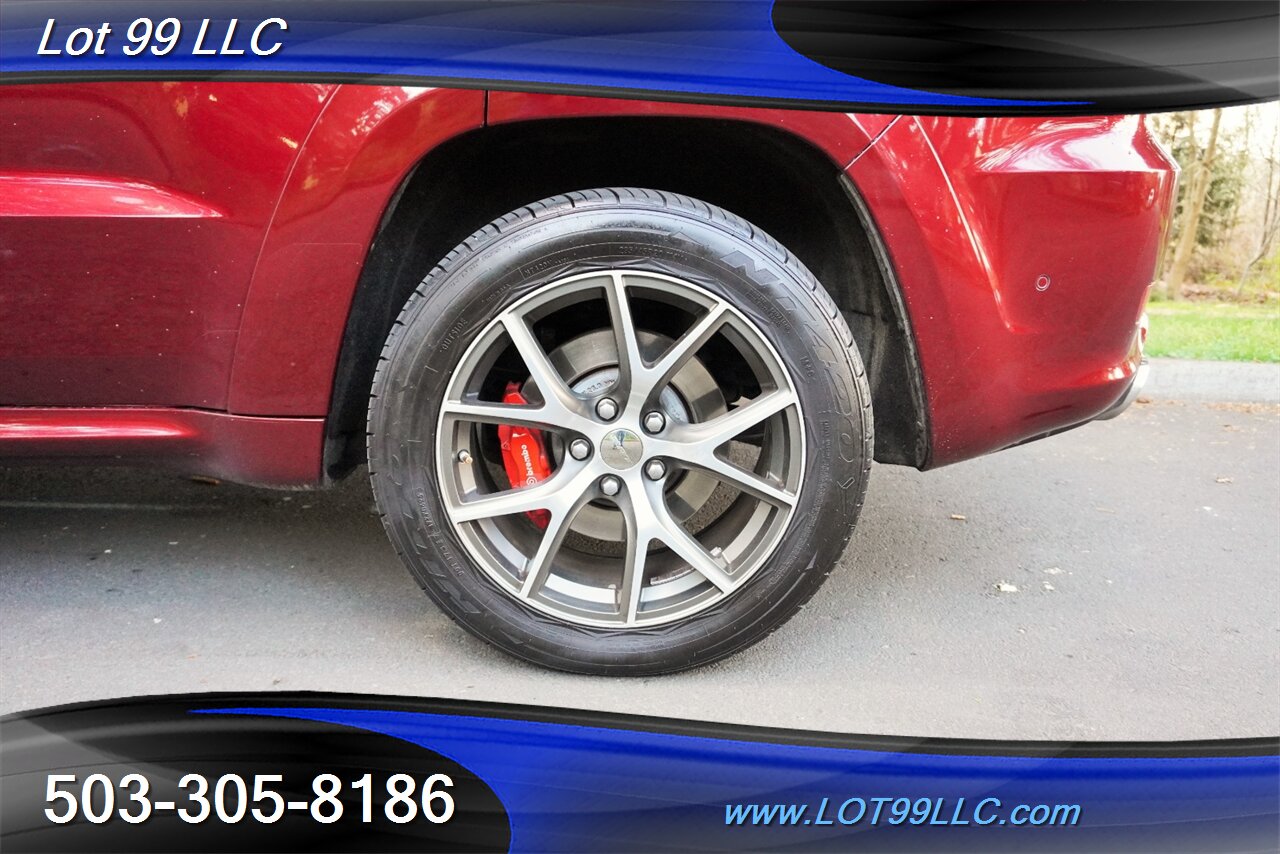 2017 Jeep Grand Cherokee SRT AWD Only 85k 475HP Heated AC Leather Seats GPS  Pano Roof Premium SRT8 Wheels Like New Tires - Photo 39 - Milwaukie, OR 97267