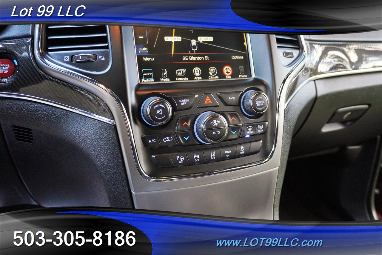 2017 Jeep Grand Cherokee SRT AWD Only 85k 475HP Heated AC Leather Seats GPS  Pano Roof Premium SRT8 Wheels Like New Tires - Photo 24 - Milwaukie, OR 97267