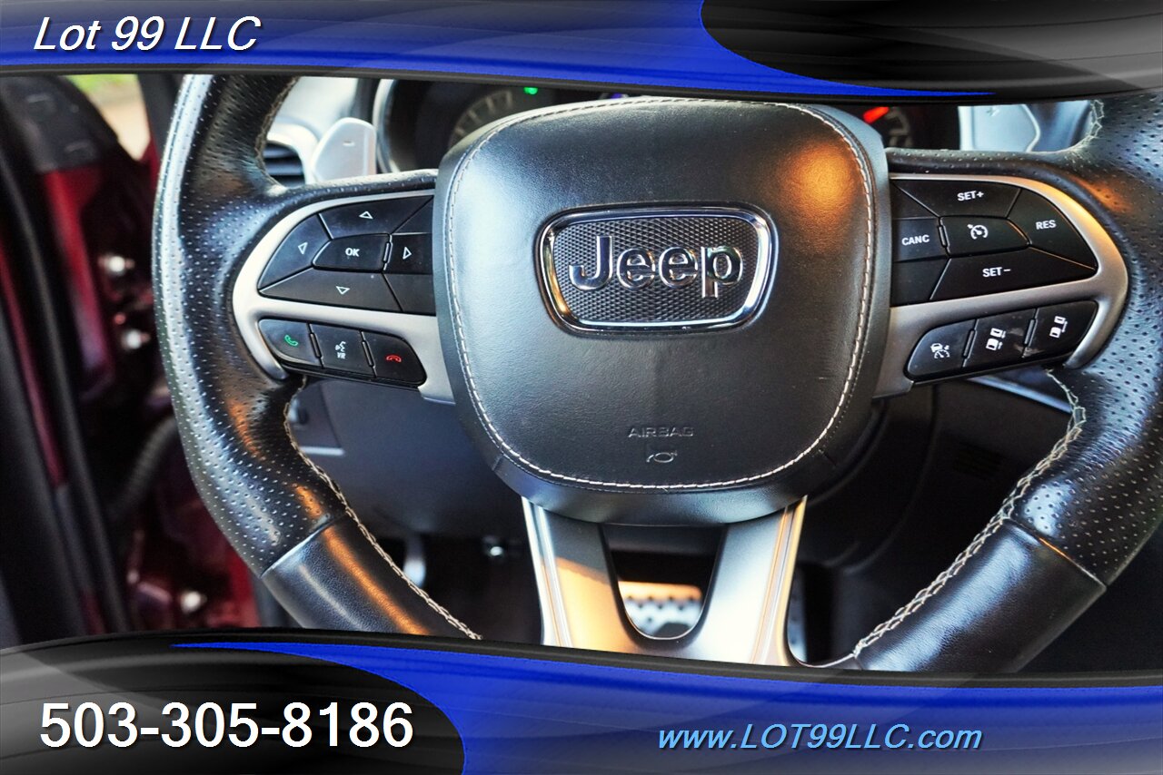 2017 Jeep Grand Cherokee SRT AWD Only 85k 475HP Heated AC Leather Seats GPS  Pano Roof Premium SRT8 Wheels Like New Tires - Photo 27 - Milwaukie, OR 97267