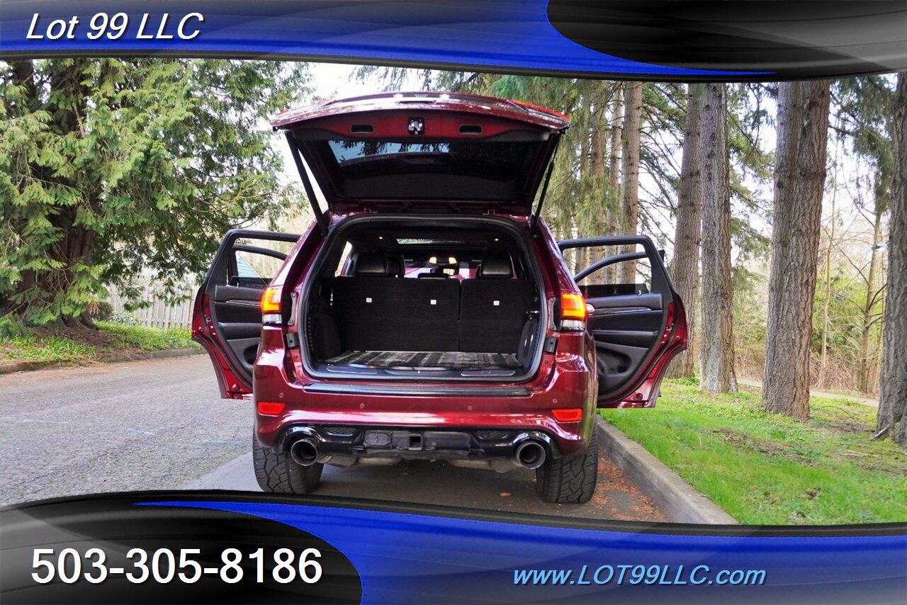 2017 Jeep Grand Cherokee SRT AWD Only 85k 475HP Heated AC Leather Seats GPS  Pano Roof Premium SRT8 Wheels Like New Tires - Photo 31 - Milwaukie, OR 97267